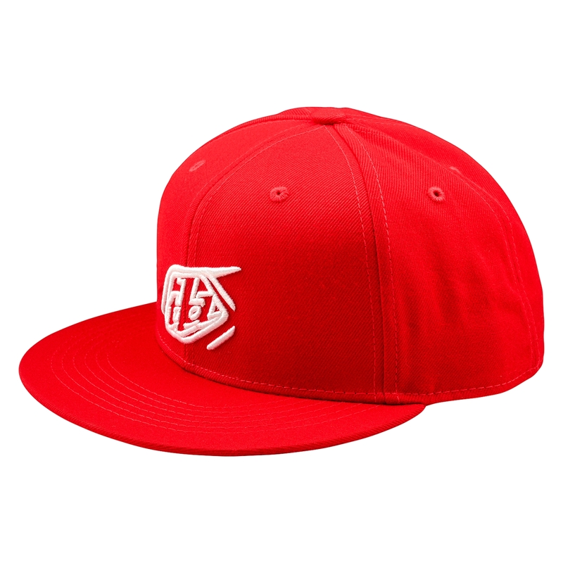 Troy Lee Designs Flat Bill Snapback-märkeshatt Figur 1