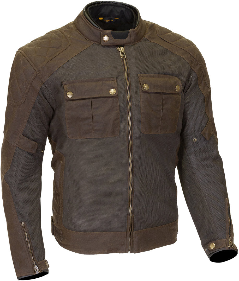 Merlin Shenstone II Cotec Air Motorcycle Textile Jacket olive 4XL Figure 2