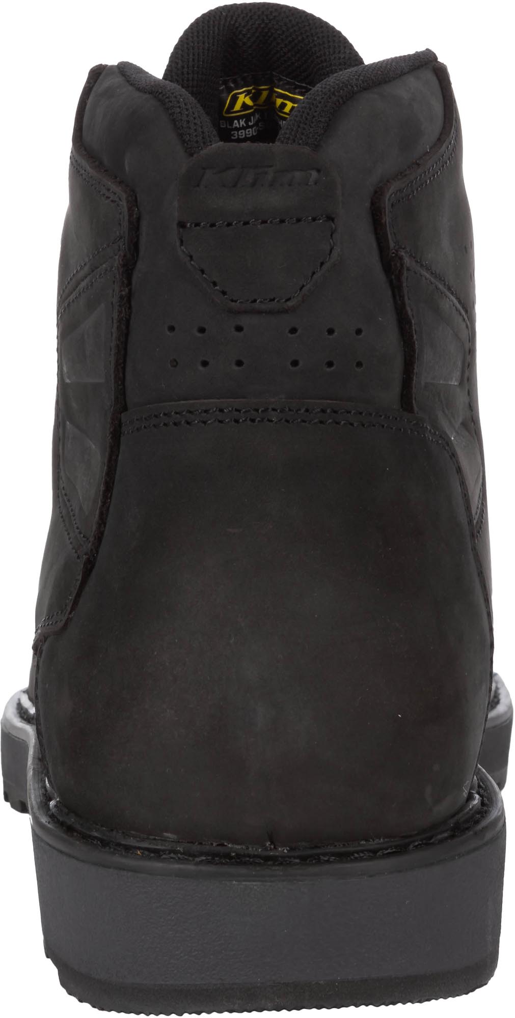 Side view of Klim Blak Jak 2026 perforated Leather Motorcycle Boots