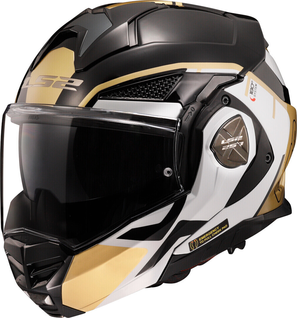 LS2 FF901 Advant X Metryk Casque Noir/Or S (55/56) Figure 1