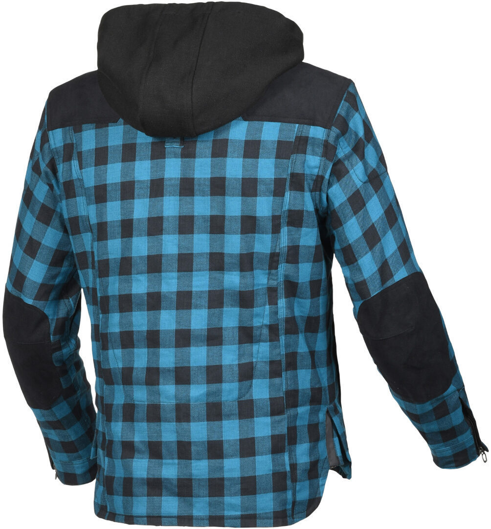 Macna Inland Plaid Motorrad Textiljacke blau M Abbildung 2