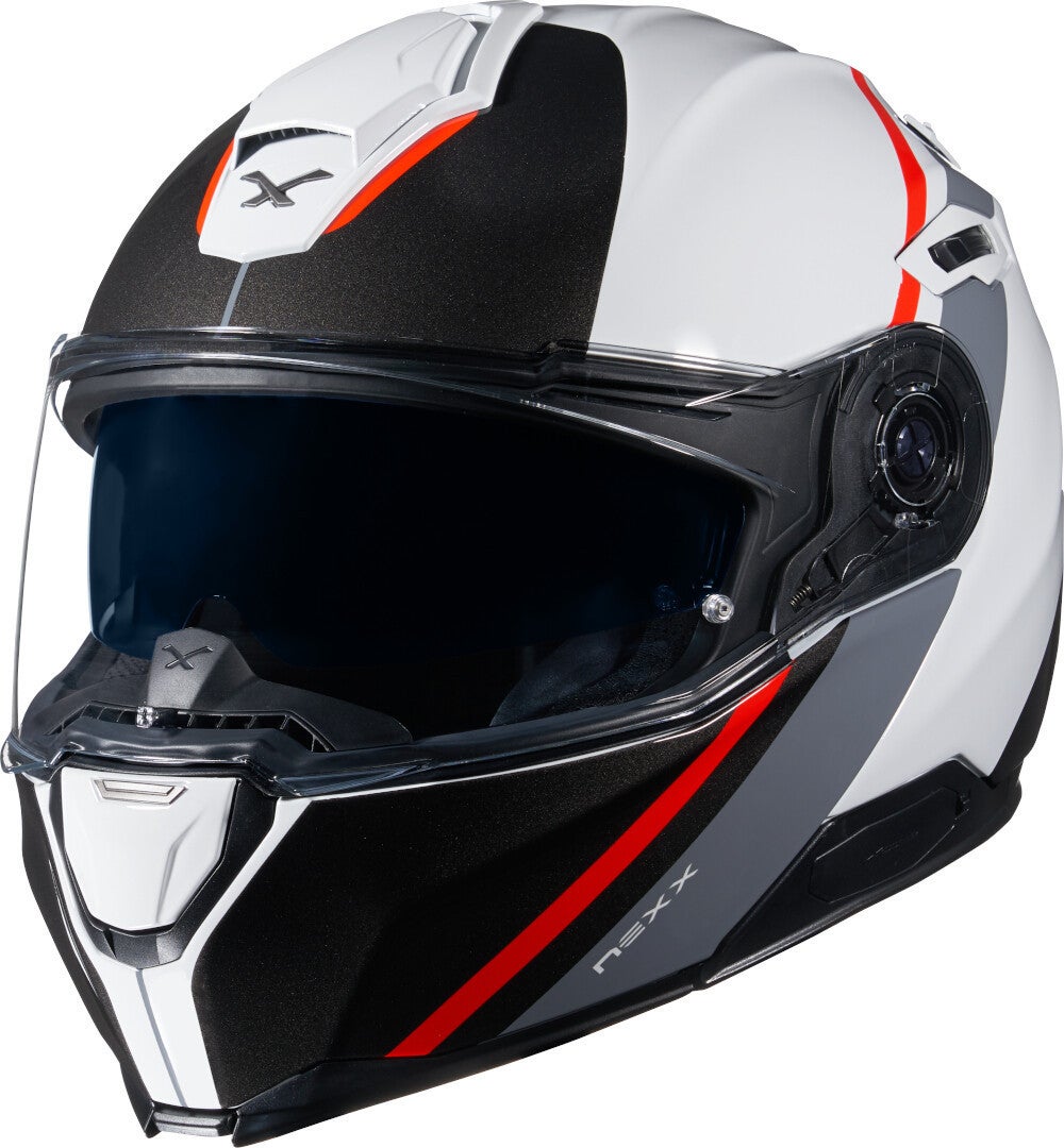 Nexx X.Vilitur Stigen Helmet white/grey/red M (57/58) Figure 4