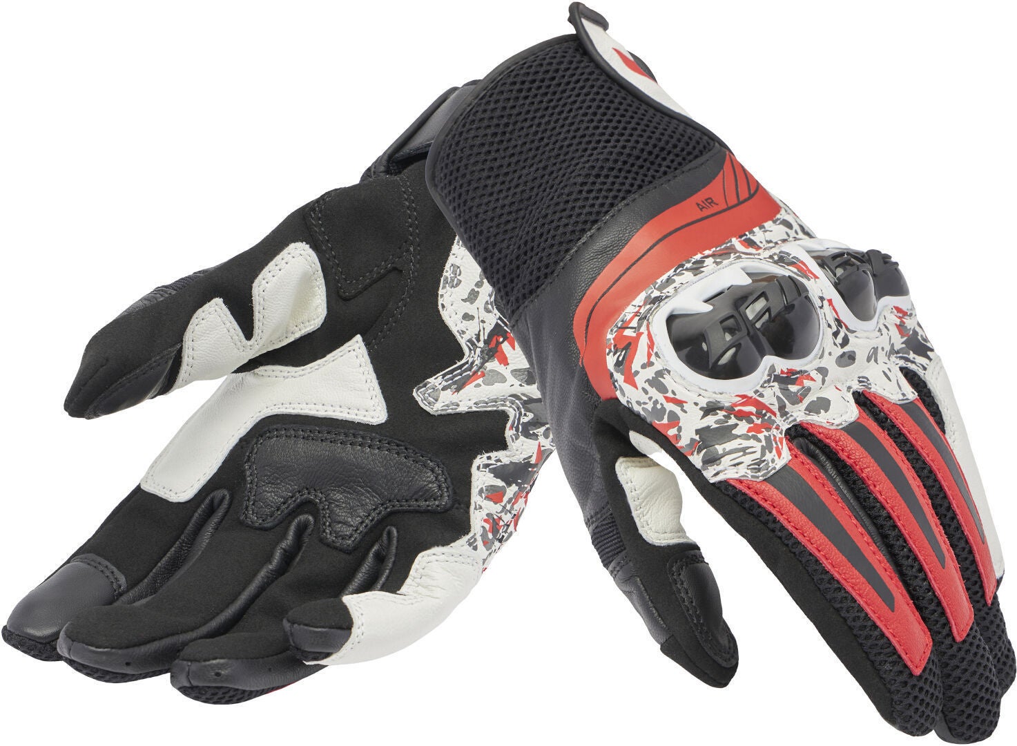 Dainese Mig 3 Unisex Motorcykel handsker sort/rød/hvid L Figur 1