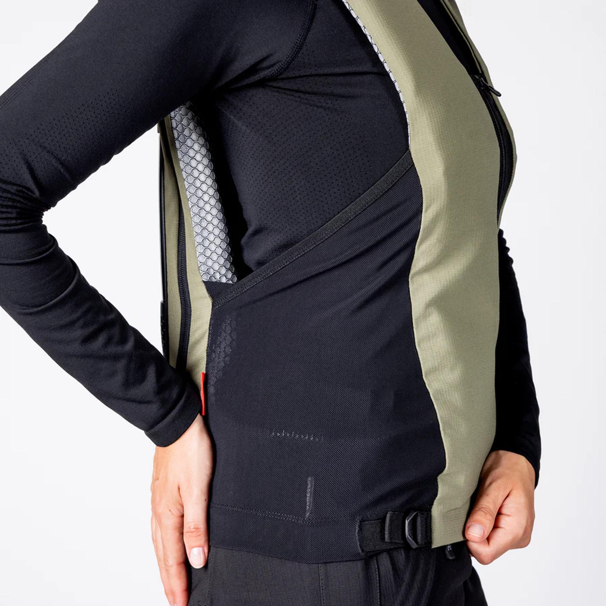 IXS IPRO 1.0 Vestă cu airbag măsliniu/verde L/XL Figura 12
