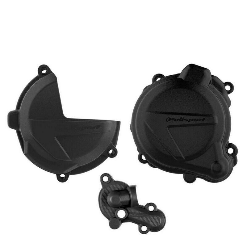 POLISPORT Skyddssats Koppling, Tändning Och Vattenpumpkåpa - Beta RR 250 / 300 2T (18-22) Figur 2