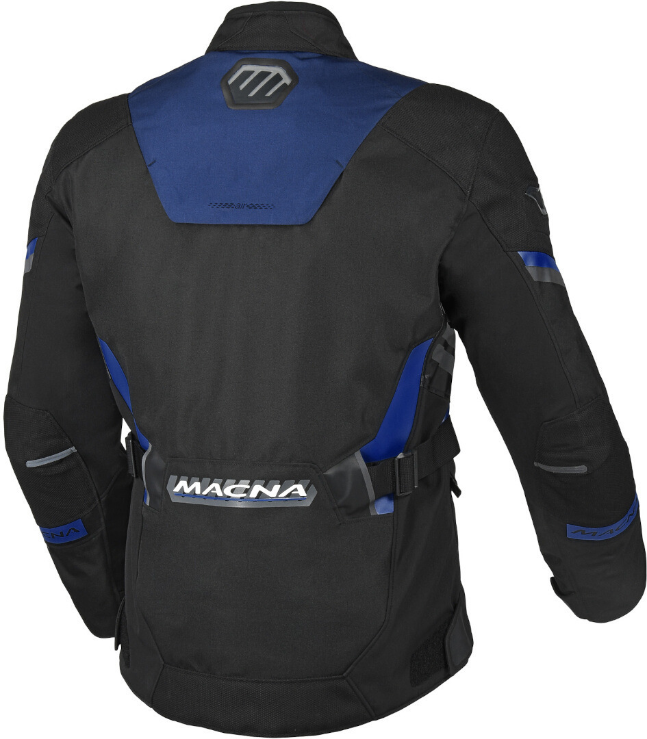 Macna Zastro waterproof Motorcycle Textile Jacket black/blue L Figure 2
