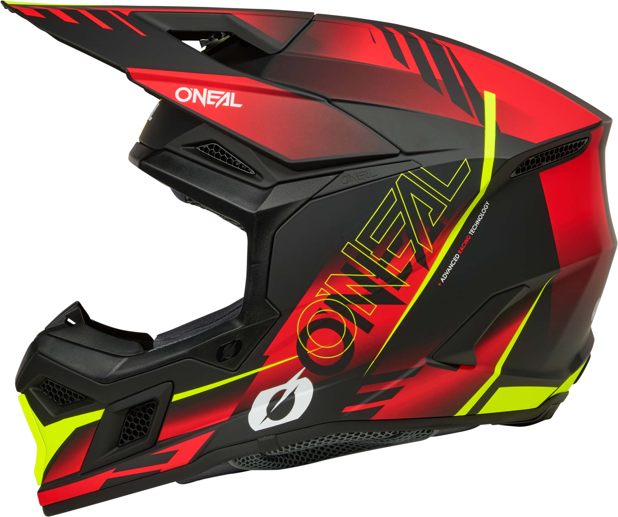 Side view of Oneal 3SRS HAZE Motocross Helmet