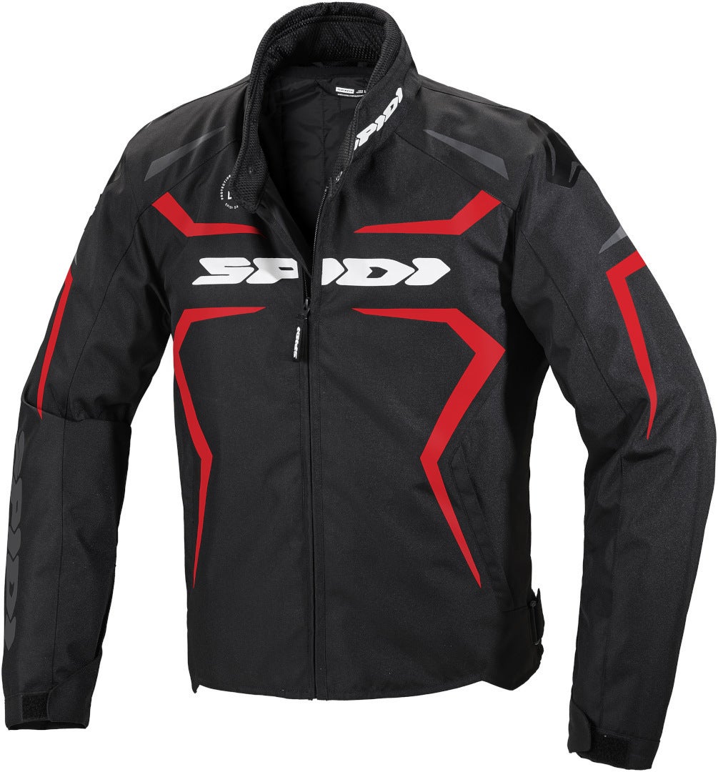 Spidi Sportmaster H2Out Motorcycle Textile Jacket black/red 3XL Figure 1