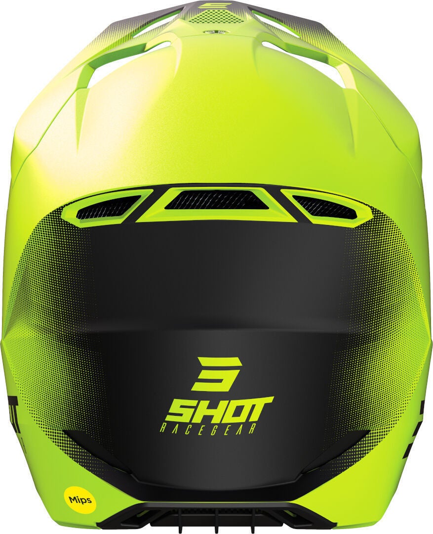 Shot Race Draw Motorcross helm neongeel S (55/56) Figuur 2