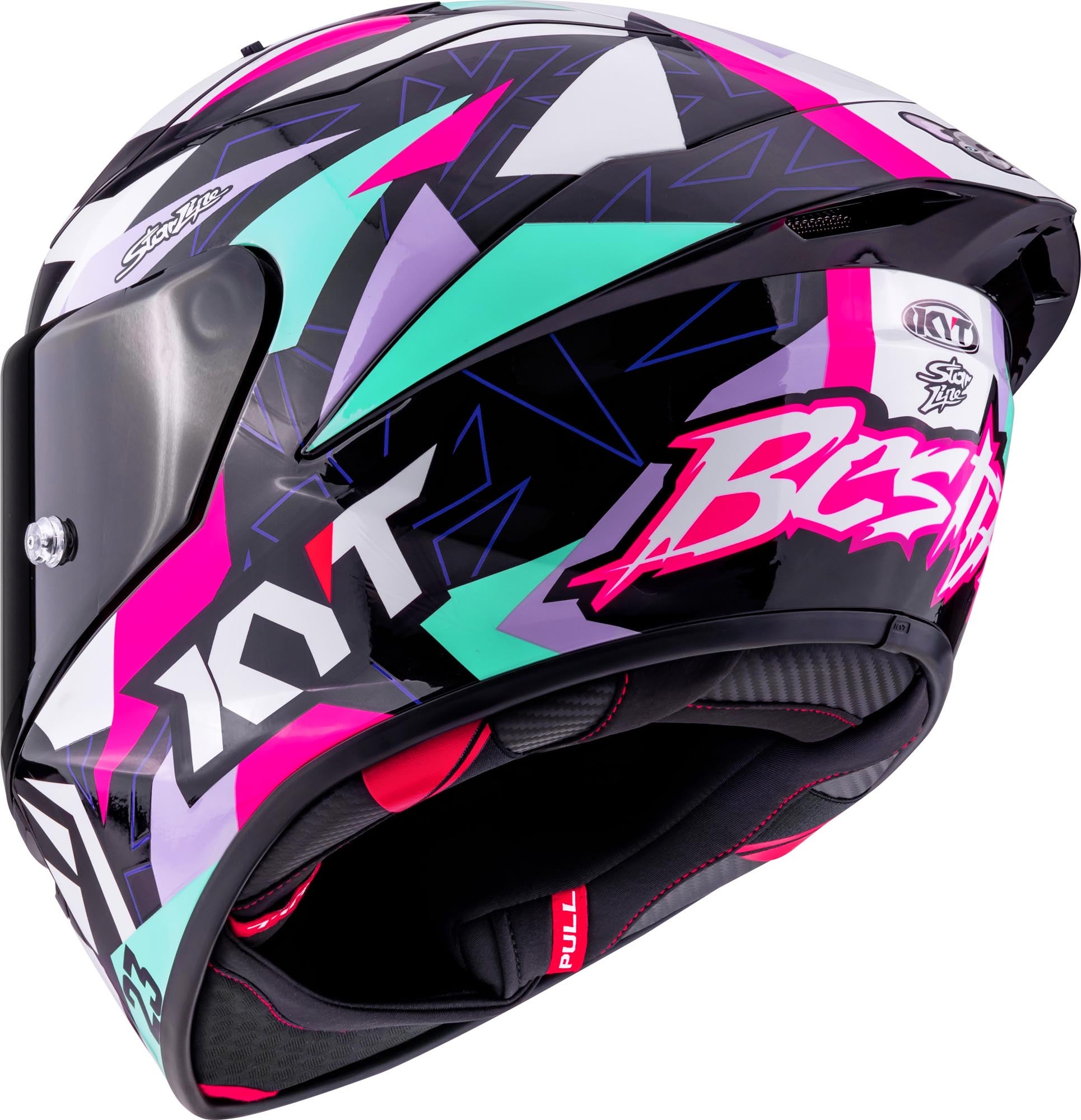 KYT KX-1 Race GP Bastianni Replica 2025 Helmet XXL (63) Figure 3