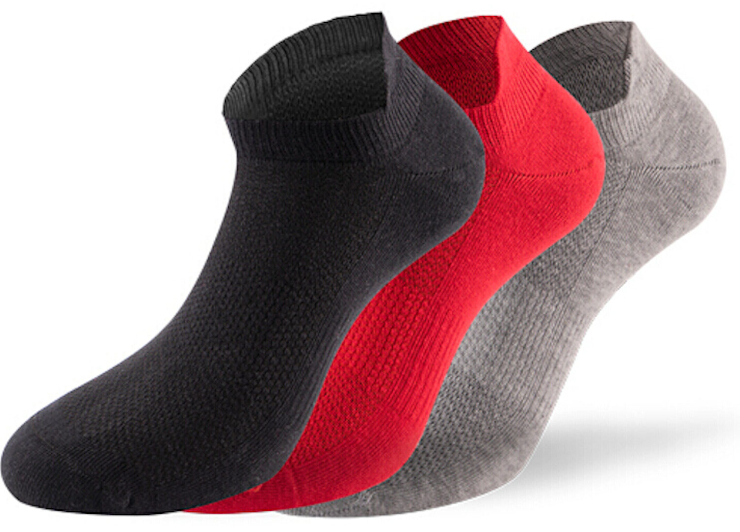 Lenz Performance Sneaker Tech Șosete Negru/Gri/Roșu 39-42 Figura 1