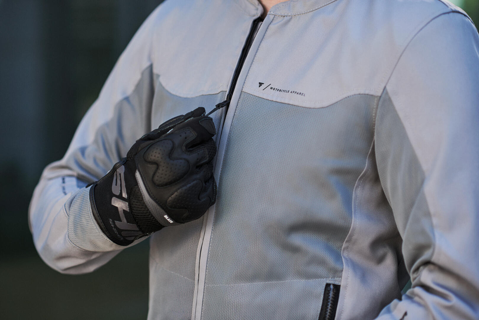 SHIMA Openair Motorrad Textiljacke grau M Abbildung 7