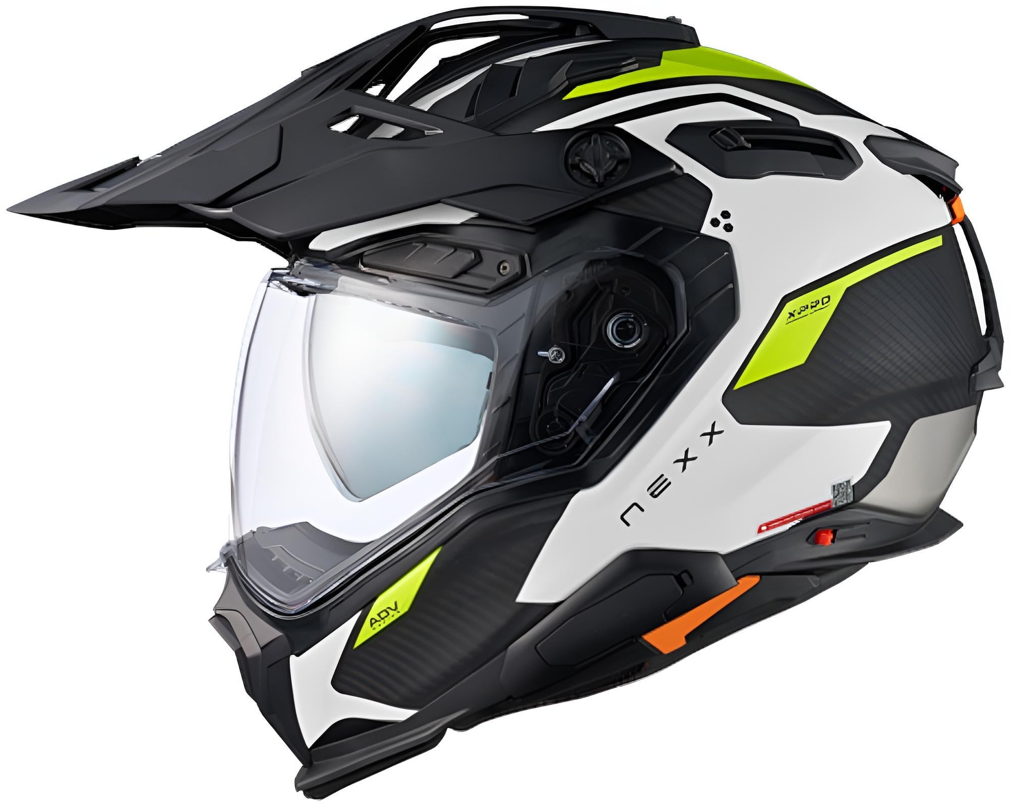 Nexx X.WED 3 Keyo Carbon 22-06 Casco da motocross nero/bianco/giallo XXXL (65/66) Figura 1