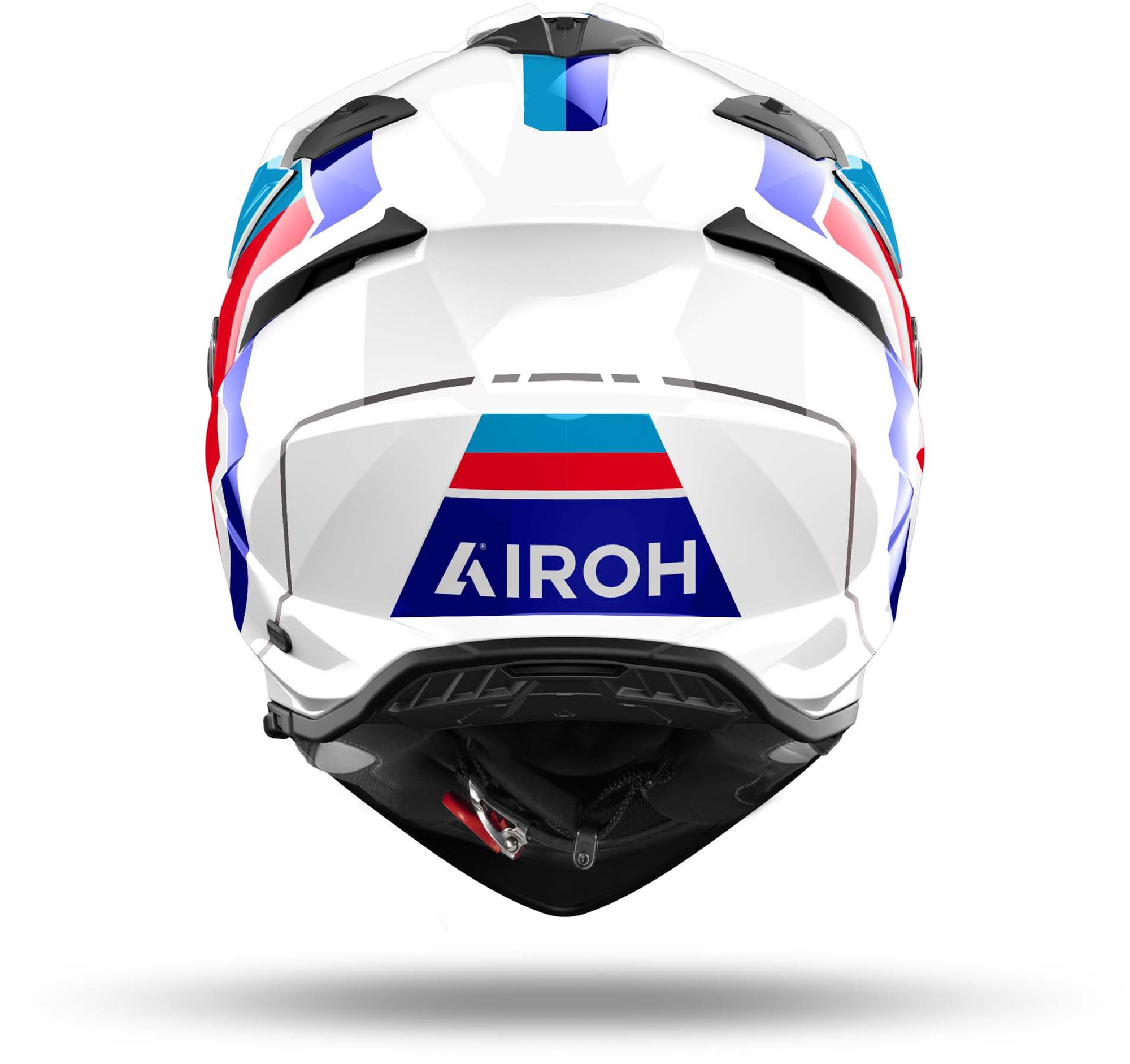 Airoh Band Horn Casco Enduro bianco/blu/rosso XL (61/62) Figura 3