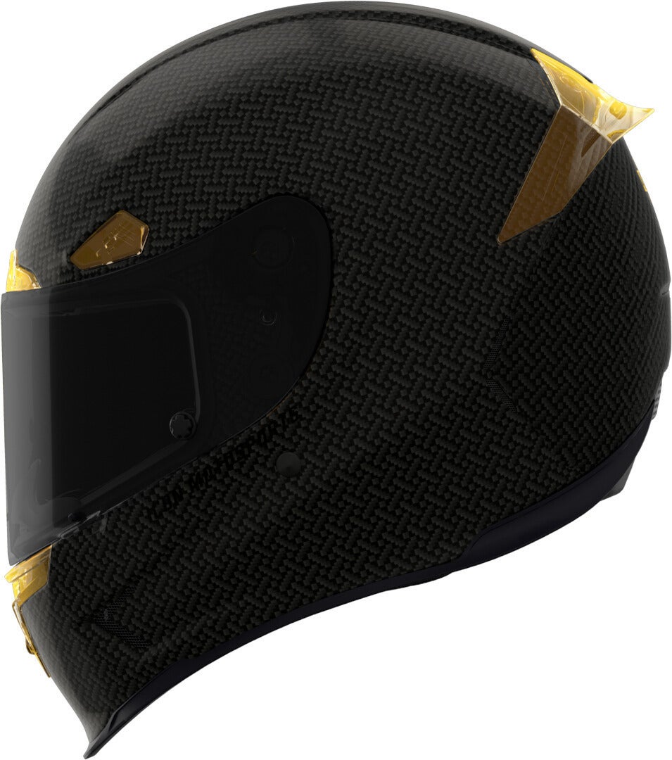 Icon Airframe Pro Casco Carbon 4Tress nero/giallo XL (61/62) Figura 2