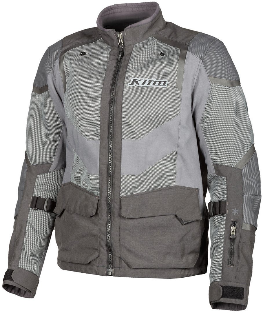 Klim Baja S4 Motorrad Textiljacke hellgrau/dunkelgrau M Abbildung 1
