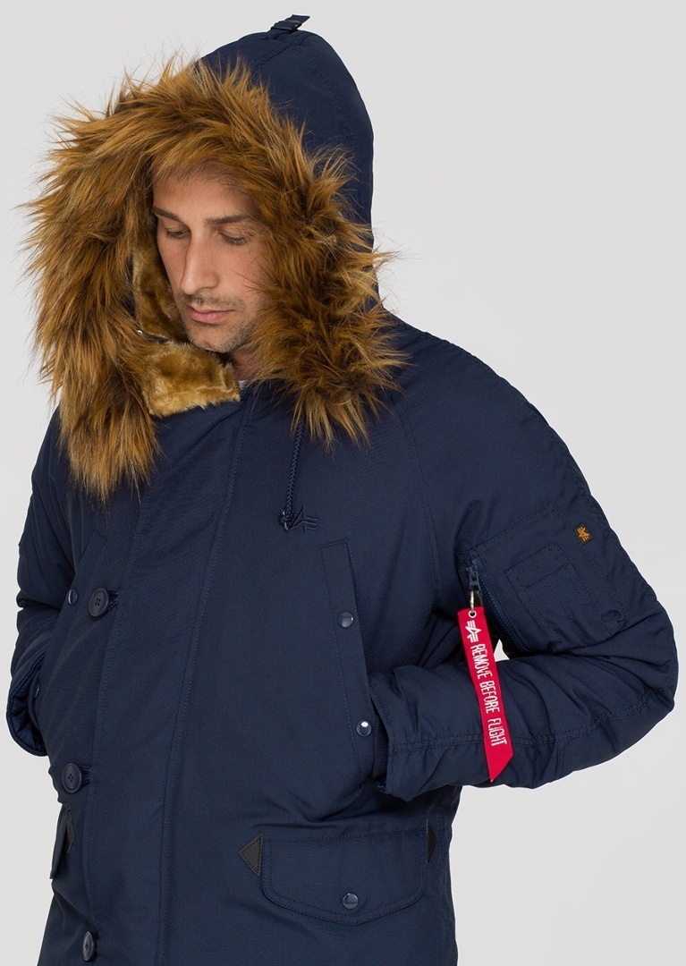 Alpha Industries Explorer Jacke dunkelblau XL Abbildung 2