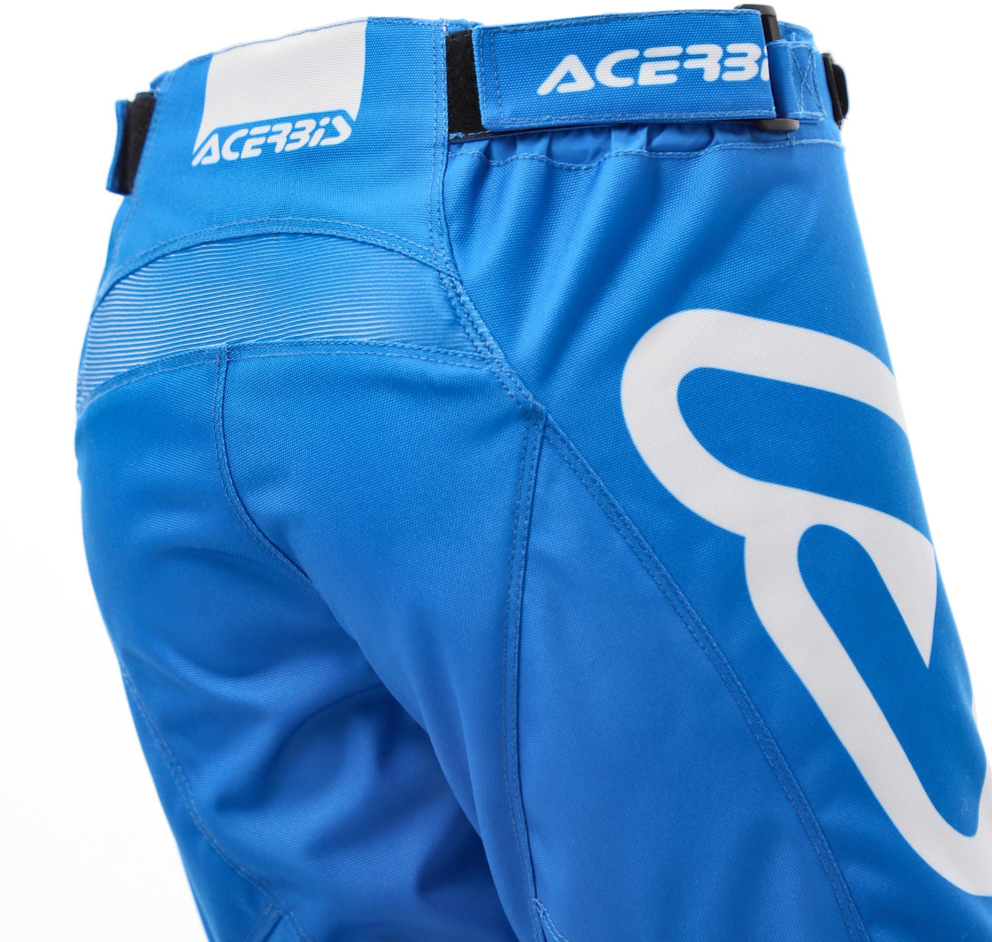 Acerbis MX Linear Logo Ungdoms motocrossbukser blå/hvid 18 Figur 9
