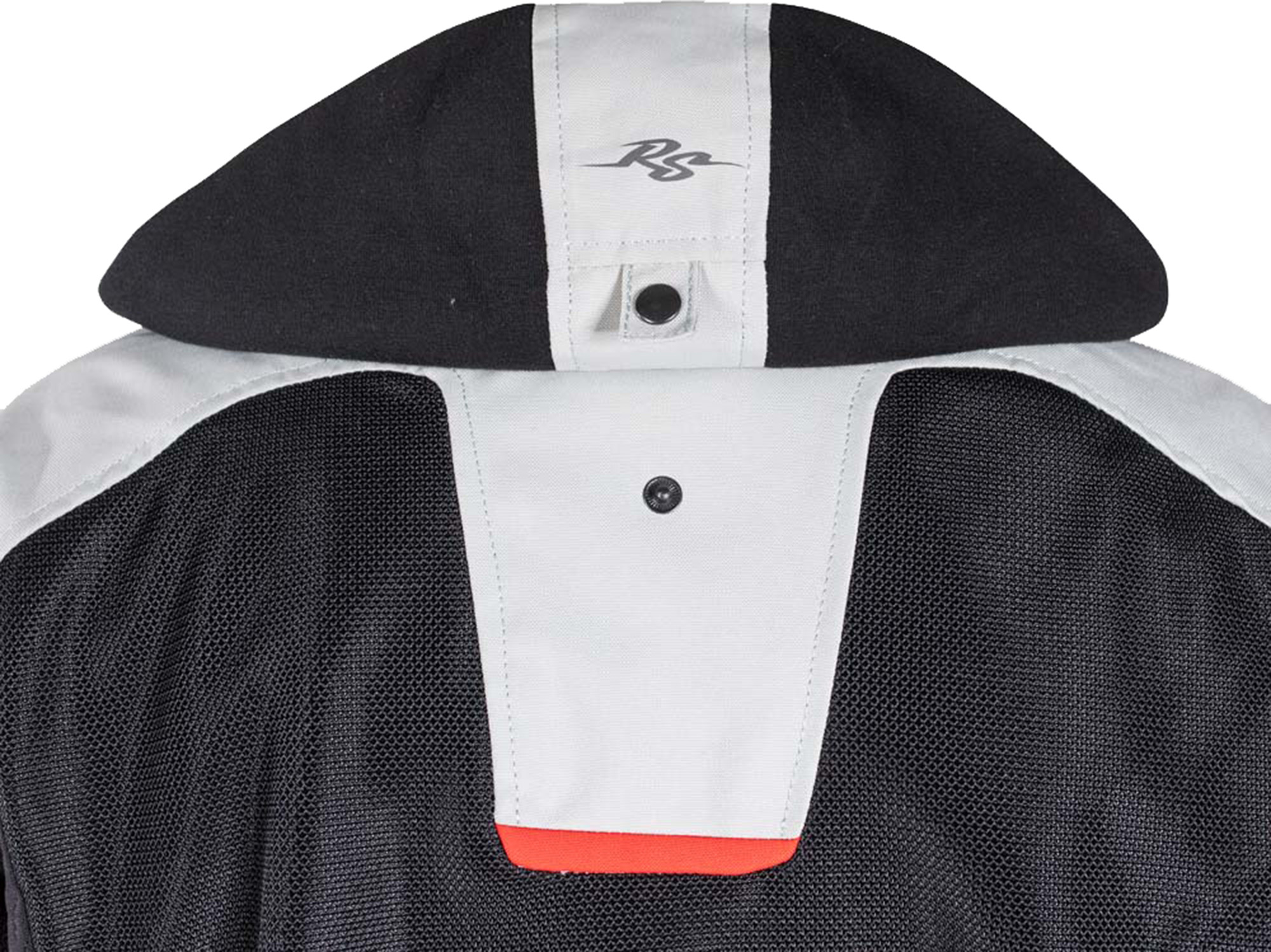 Rusty Stitches Carlo Veste textile de moto Gris clair/noir/rouge M Figure 3