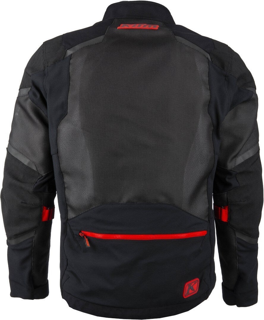 Klim Baja S4 Enduro Mesh Motorcycle Textile Jacket black/red 3XL Figure 4