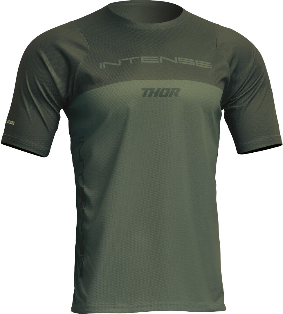 Thor Intense Assist Censis Bicycle Jersey olive S Figure 1