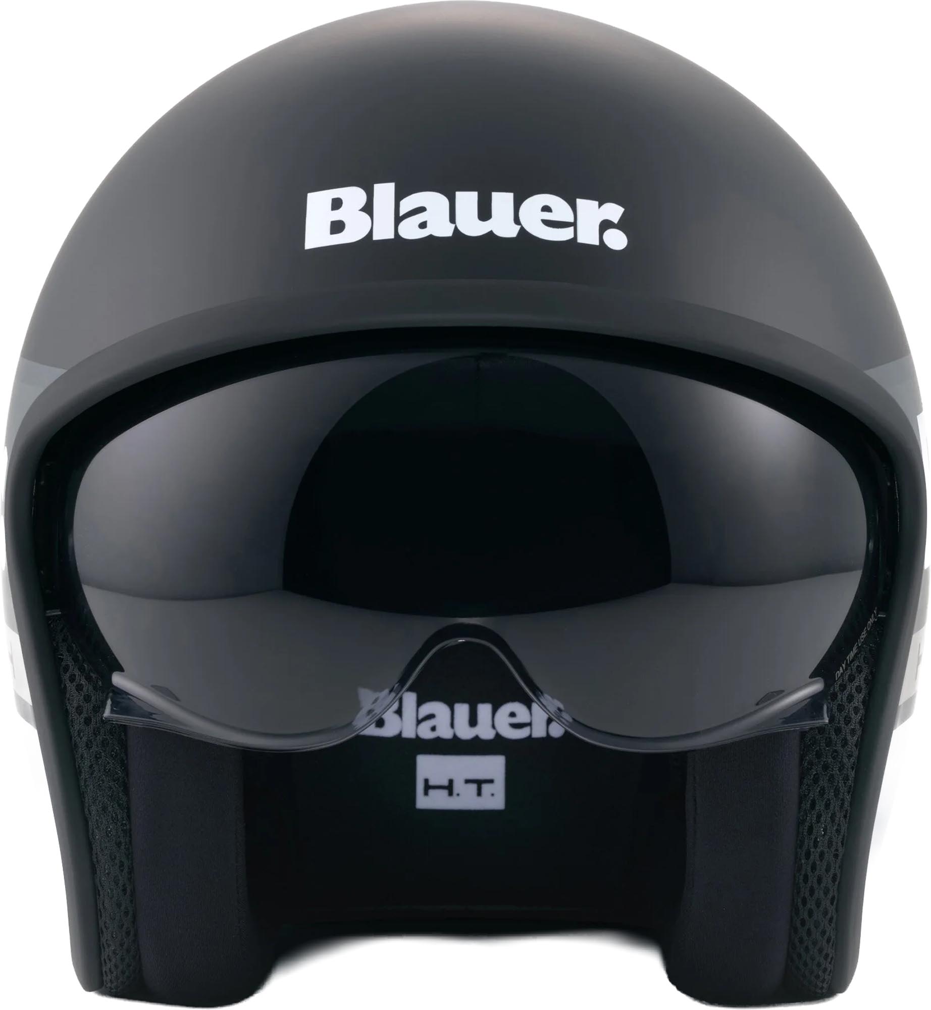 Blauer Pilot 4.0 Jethelm schwarz matt/weiß M Abbildung 2