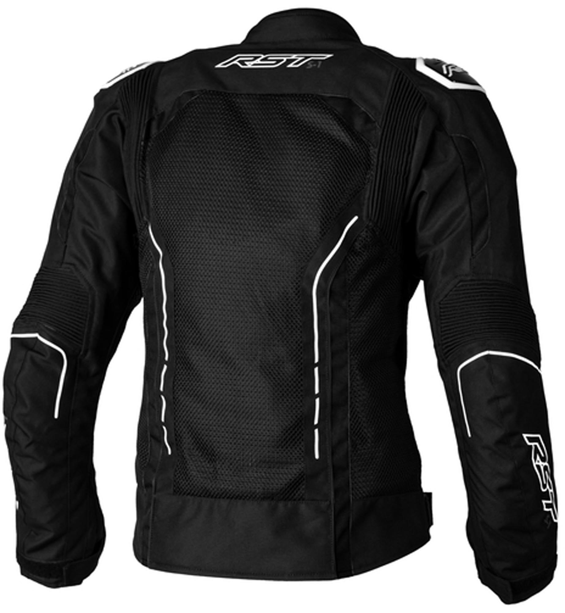 RST S-1 Mesh Ladies Motorcycle Textile Jacket black/white L Figure 2