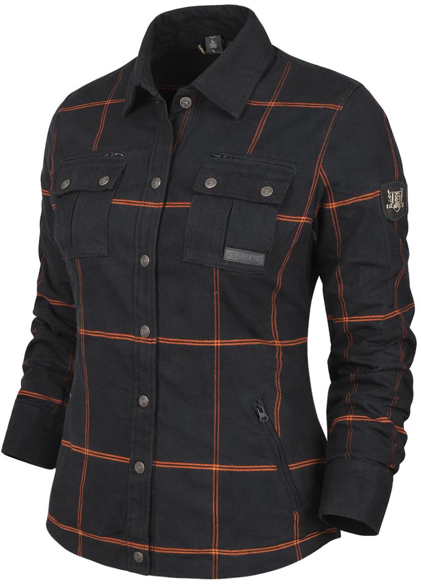 Bores Lumberjack Premium Plus Bortexx Damer Motorcykeltrøje B sort/orange M Figur 4