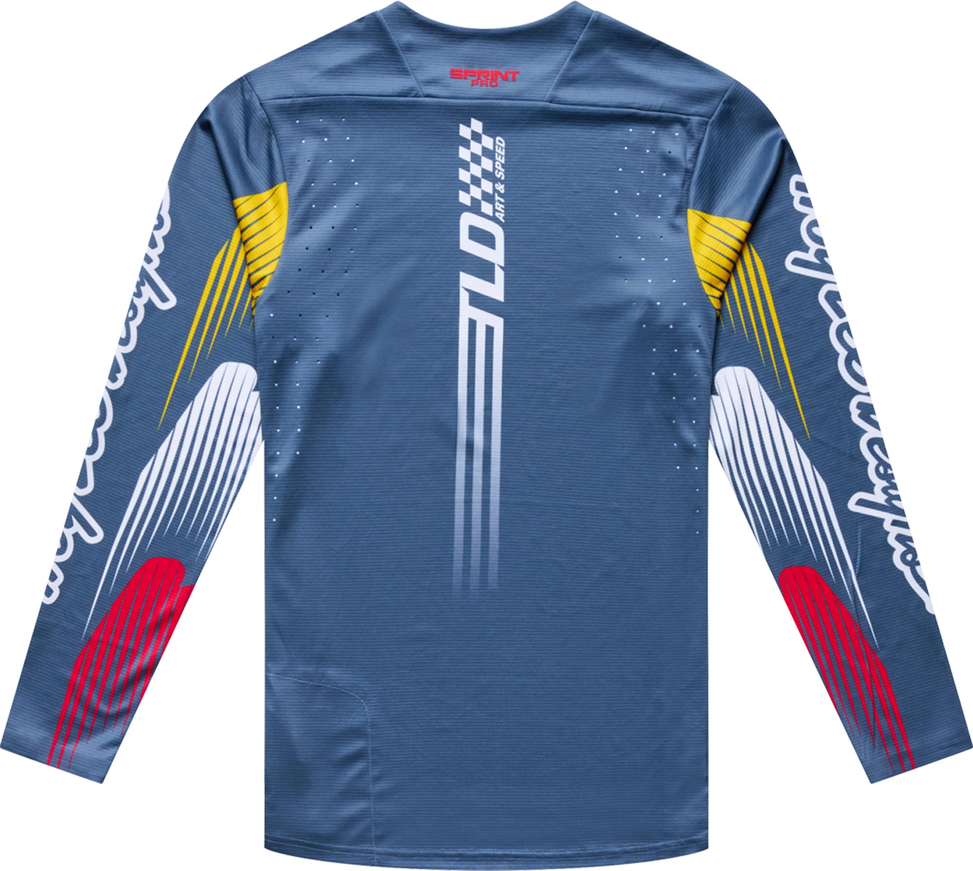 Troy Lee Designs Sprint Pro Turbo 自行車球衣 藍灰色 M 圖2