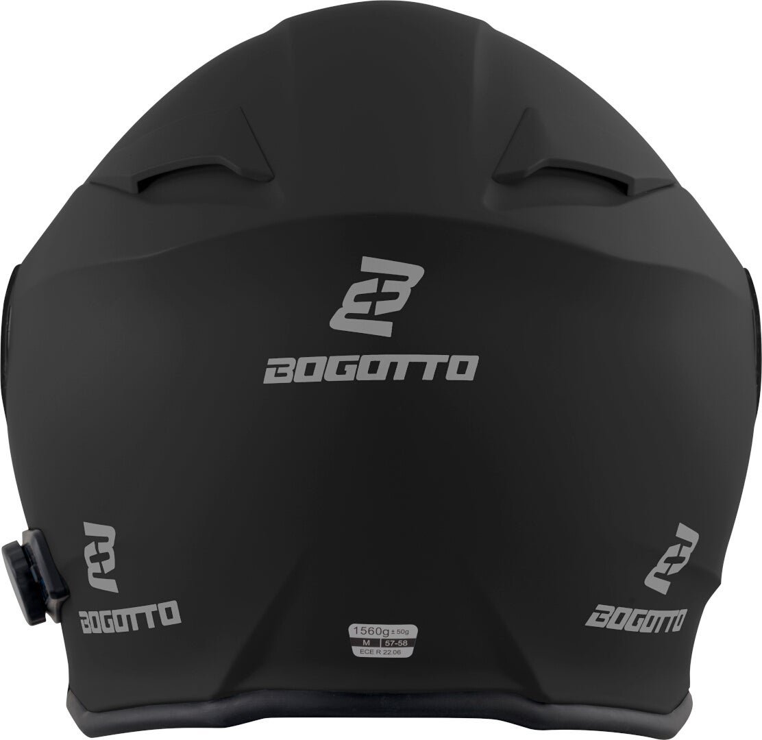 Bogotto H271 BT Bluetooth Casco nero opaco L Figura 6
