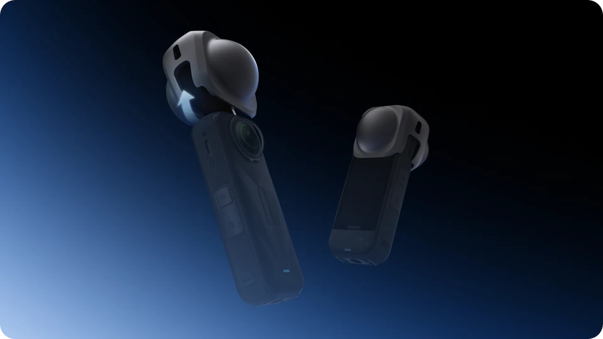 Insta360 X5/X4 Capacul obiectivului Figura 9