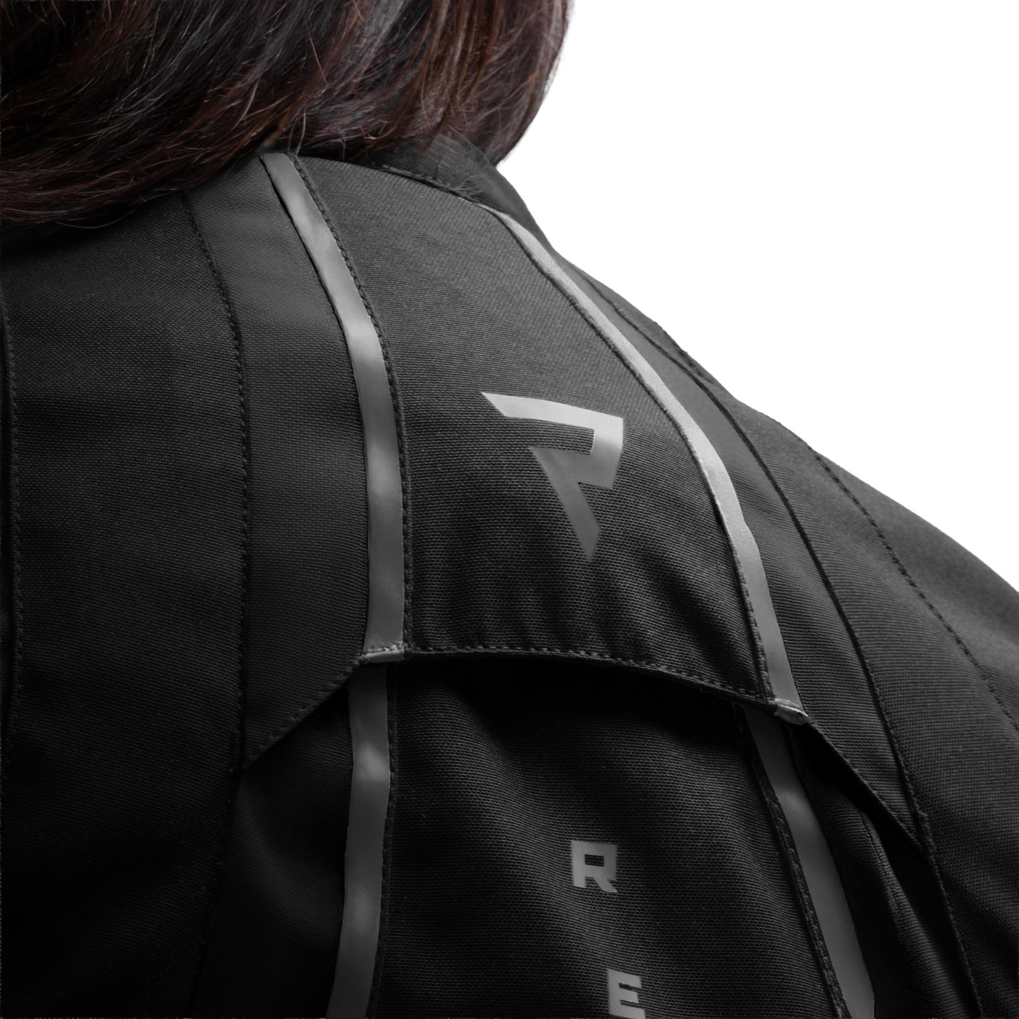 Rebelhorn Swift waterproof Ladies Motorcycle Textile Jacket black M Figure 6