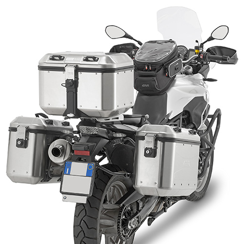GIVI Trekker Dolomiti 46 Liter Koffer Aluminium Figur 2