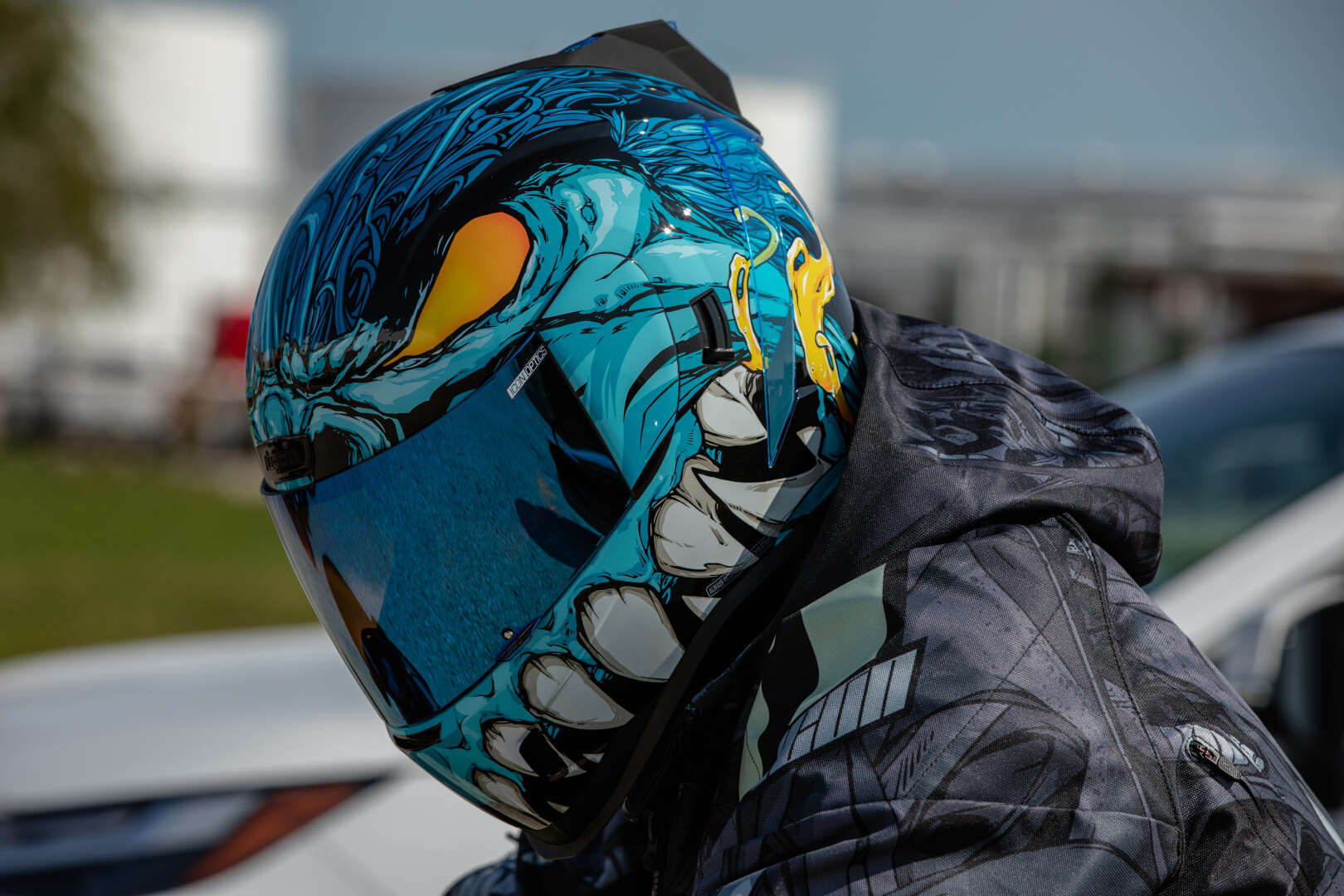 Icon Airform Manik'R MIPS Helm hellblau L (58/59) Abbildung 3