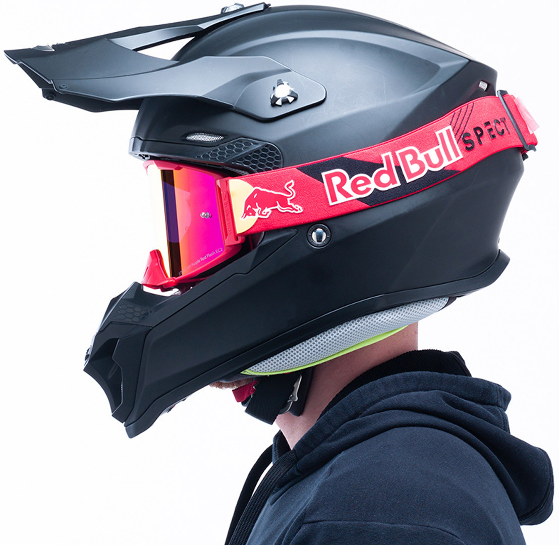 Red Bull SPECT Eyewear Strive Mirrored 006 Óculos de Motocross Figura 8