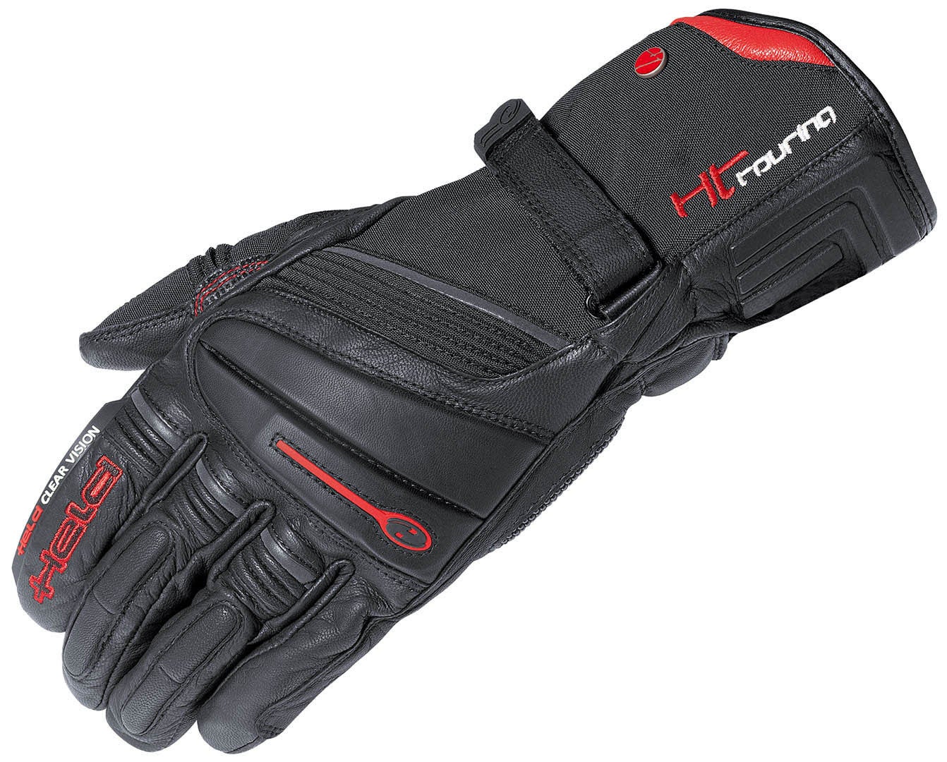 Held Wave Gore-Tex X-Trafit Motorcykel handsker sort/rød 12 (3XL) Figur 1