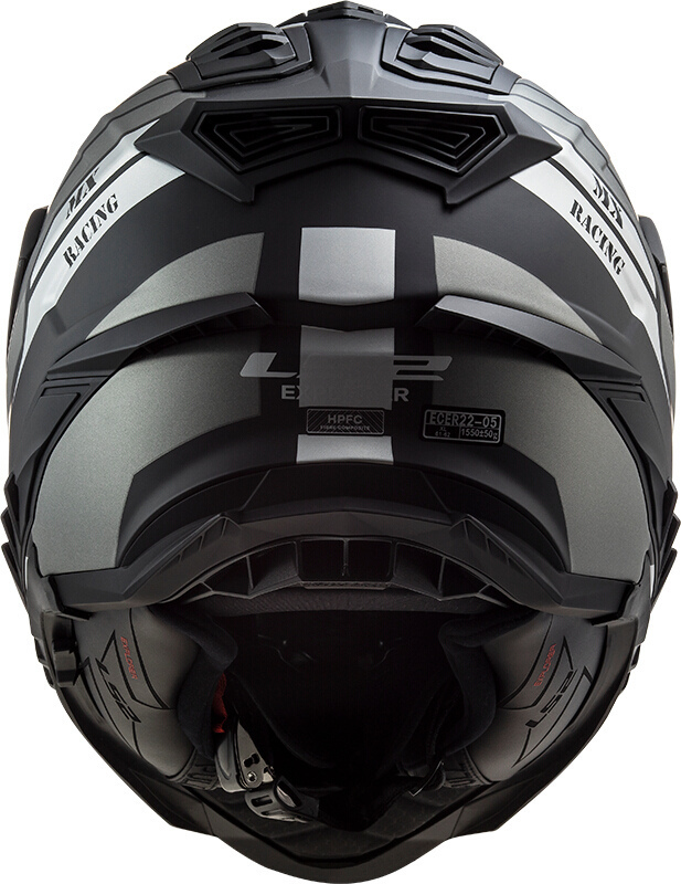 LS2 MX701 Explorer HPFC Atlantis Casque de motocross Titan mat S (55/56) Figure 3