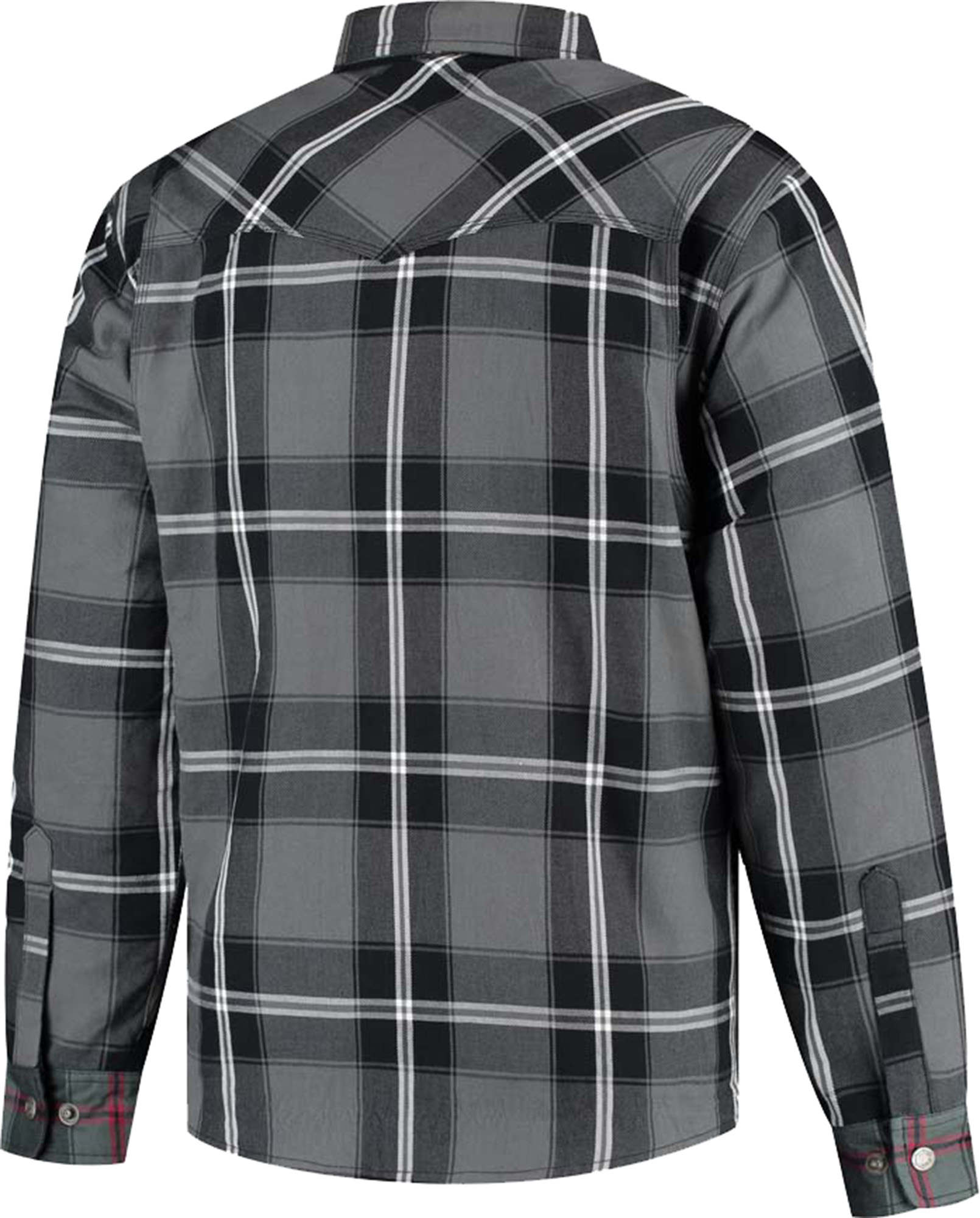 Rusty Stitches Noah Fleece Tech Motorrad Textiljacke grau/schwarz/weiß 4XL Abbildung 2