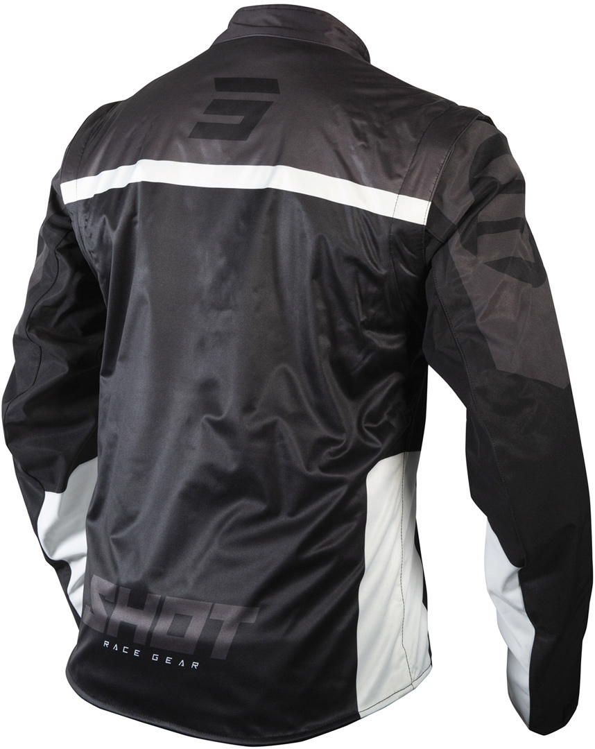 Shot Softshell Lite 2.0 Motocross Jacket black/white S Figure 2