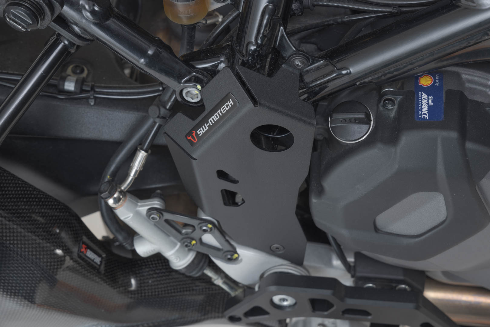 SW-Motech Heel guard - Negru. Ducati DesertX (22-) / Rally (23-). Figura 3