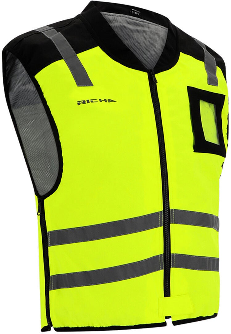 Richa Sleeveless Safety Warnweste S/M/L Abbildung 1