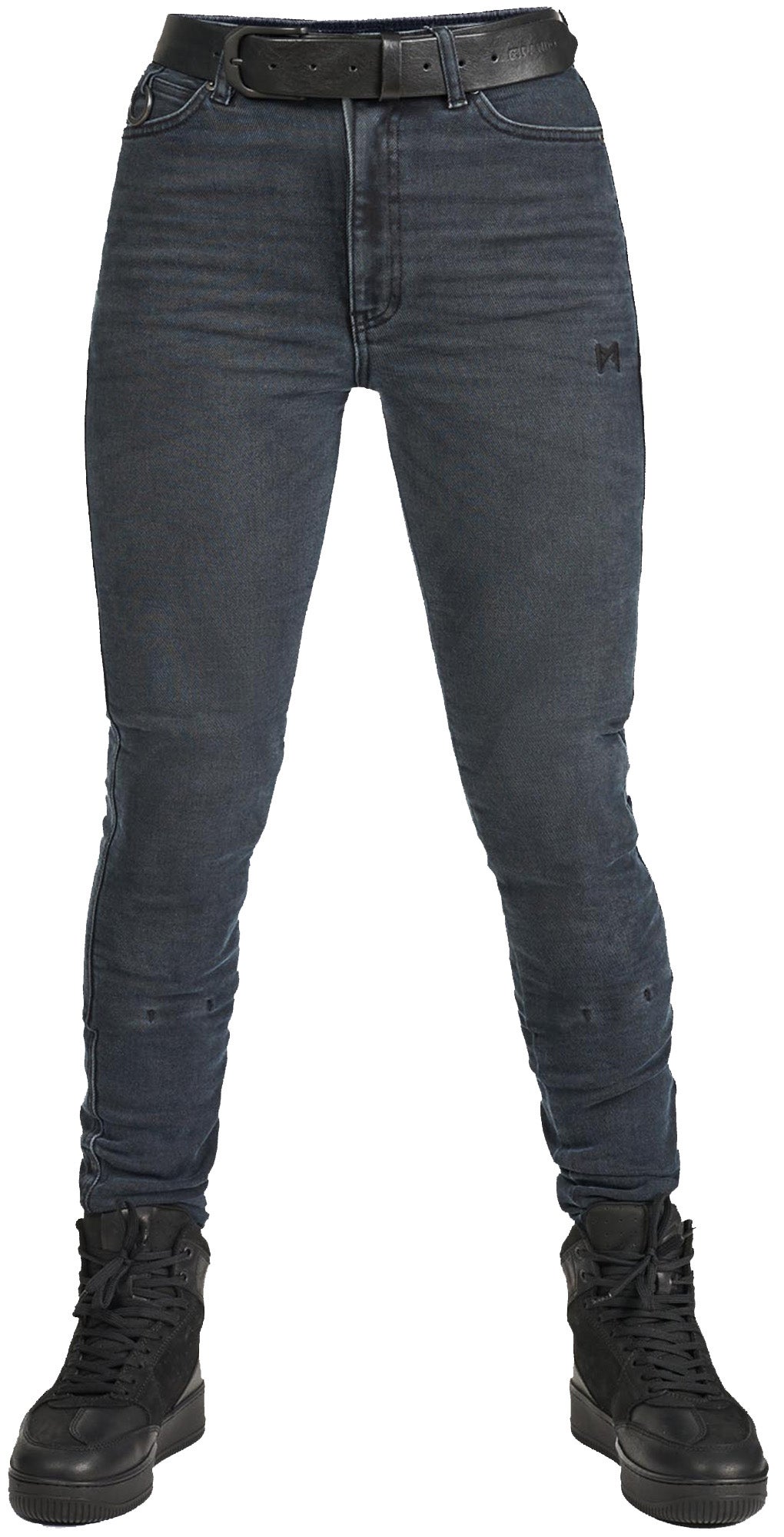 Pando Moto Kaya Slim Graphite Damen Motorrad Jeans 26/32 Abbildung 1
