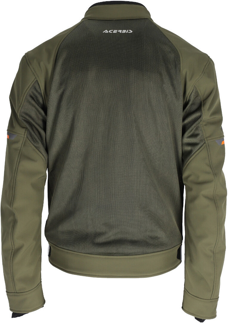 Acerbis Gordon veste textile de moto imperméable Vert/Orange 3XL Figure 3