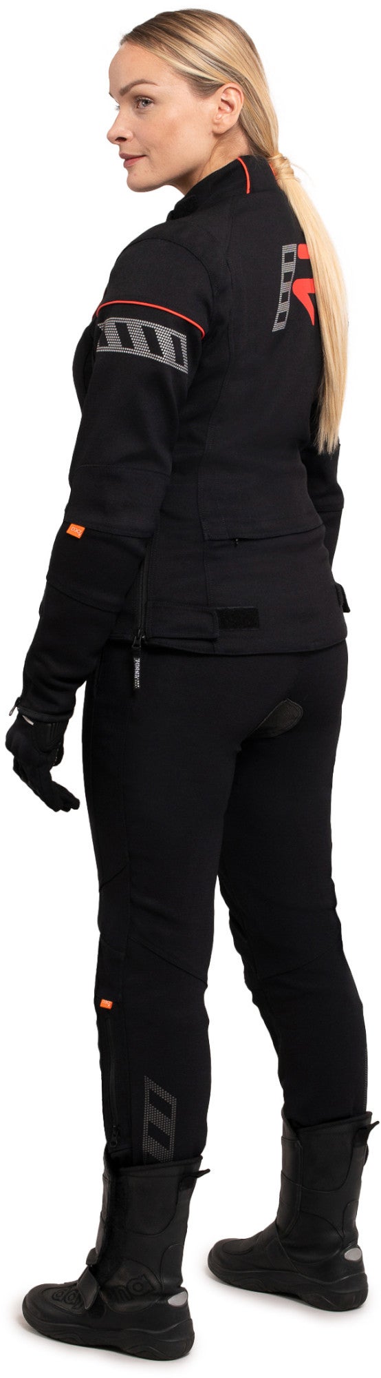 Rukka AirGobina 2.0 Giacca tessile moto da donna nero/rosso 38 Figura 4