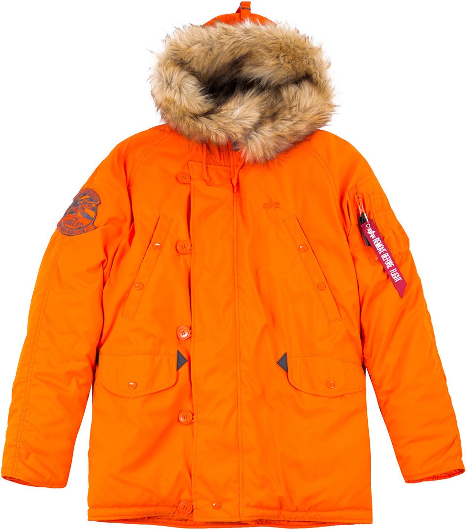 Alpha Industries Explorer Jacke orange XS Abbildung 1