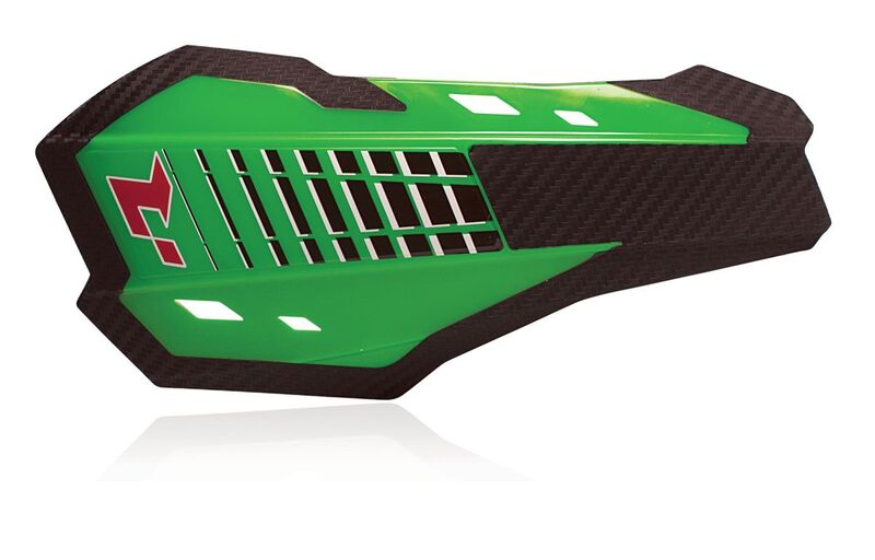 Race Tech KXF Grön HP2 Handskydd Figur 2