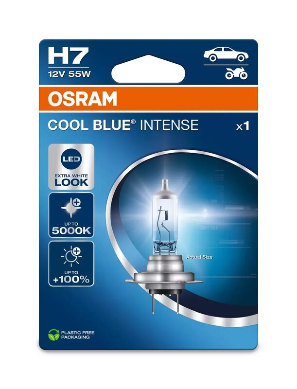 OSRAM Becul Intens Cold Blue H7 12V/55W - X1 Figura 1