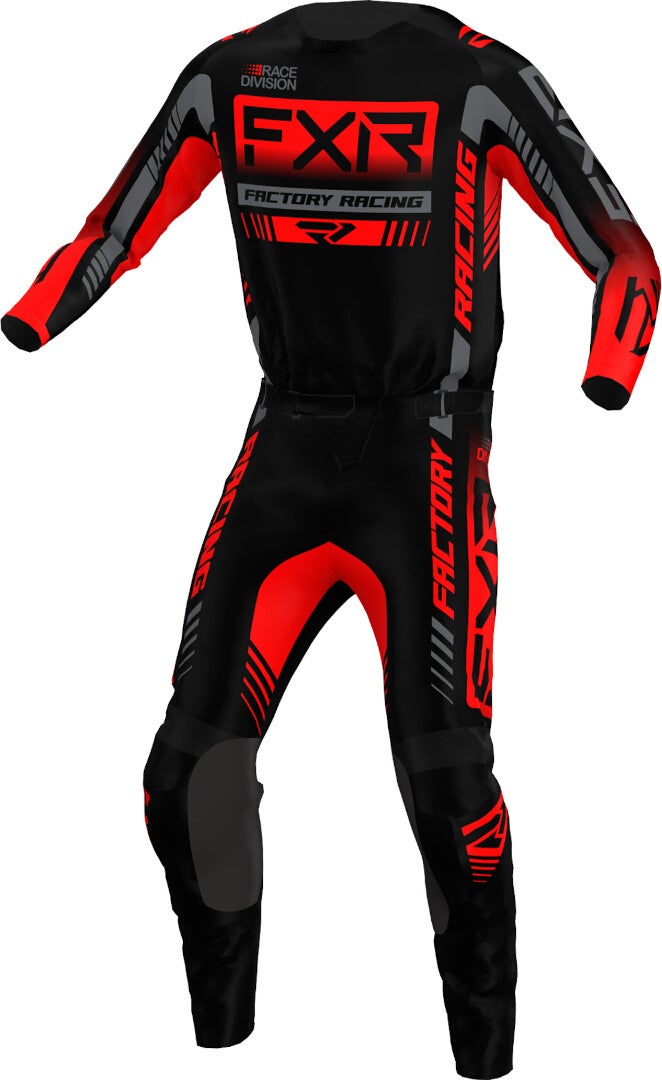 FXR Clutch Pro 2023 Motocross Pants black/red 30 Figure 3