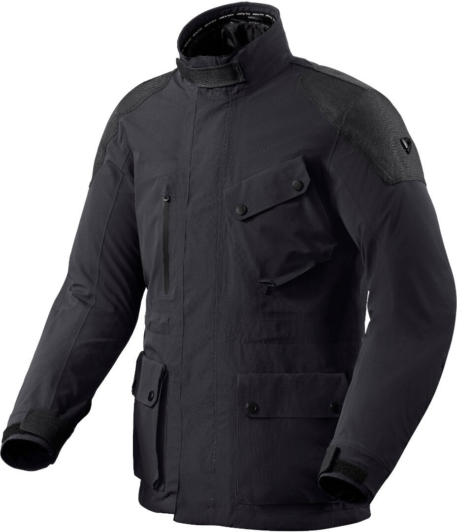 Revit Denver H2O Motorrad Textiljacke schwarz M Abbildung 1