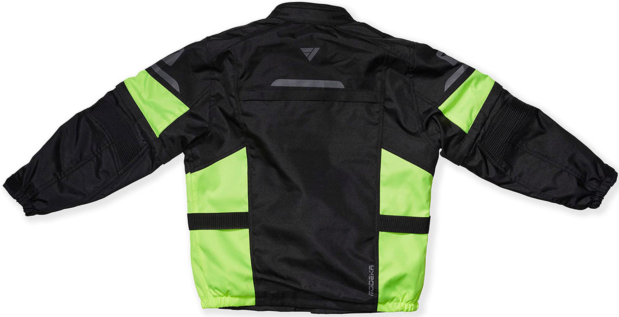 Modeka Tarex II vandtæt Kids Motorcycle Textile Jacket sort/gul 176 Figur 3